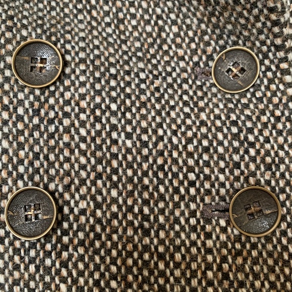 Jones New York Wool Tweed Long Overcoat - Picture 3 of 7